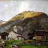 5 - carlo bossone cm 35 x 45 ultime luci sul monte bathel